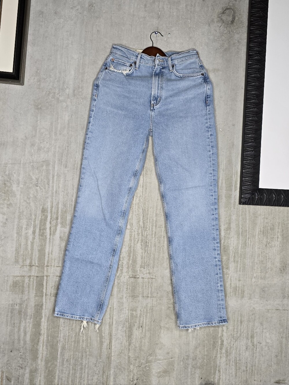 AGOLDE High Rise Stovepipe size 26